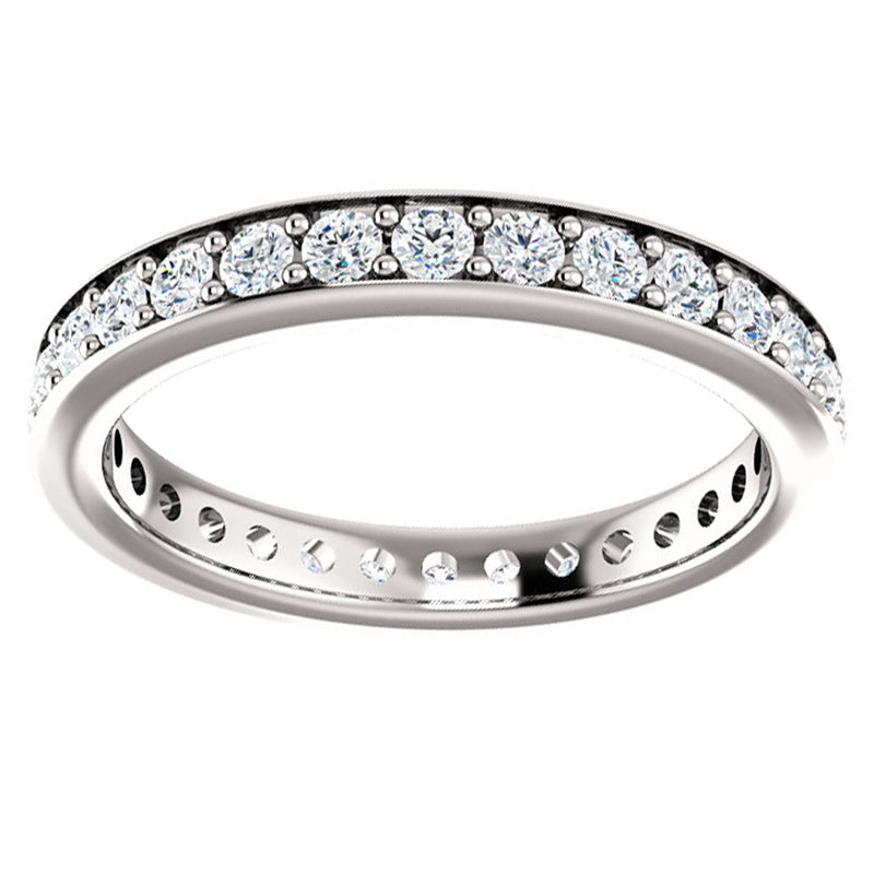 1.00 ct Ladies Round Cut Diamond Eternity Band