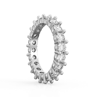 2.00ct Ladies Round Cut Diamond Eternity Ring