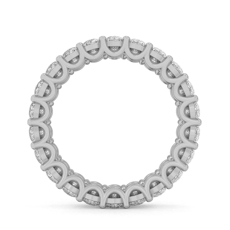 5.00ct Ladies Oval Cut Diamond Eternity Band