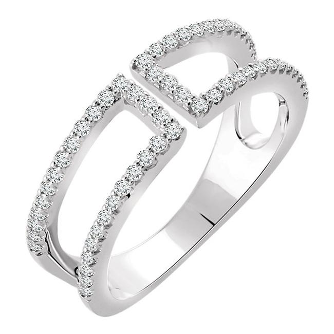 0.40 Ct Ladies Round Cut Anniversary Ring