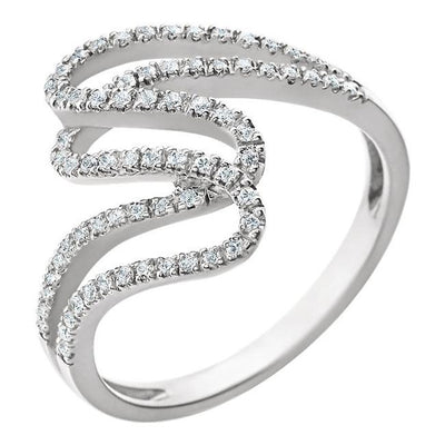 1.00 Ct Ladies Round Anniversary Ring